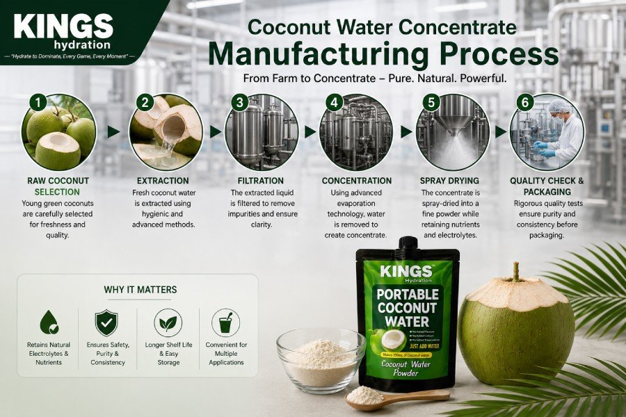 Coconut Water Concentrate Manufacturing Process guide