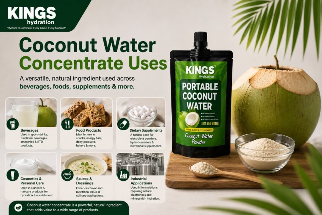 Coconut Water Concentrate Uses