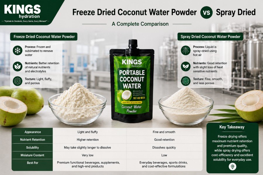 Freeze Dried Coconut Water Powder