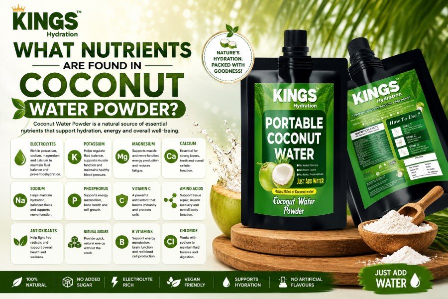 What Nutrients Are Found in Coconut Water Powder